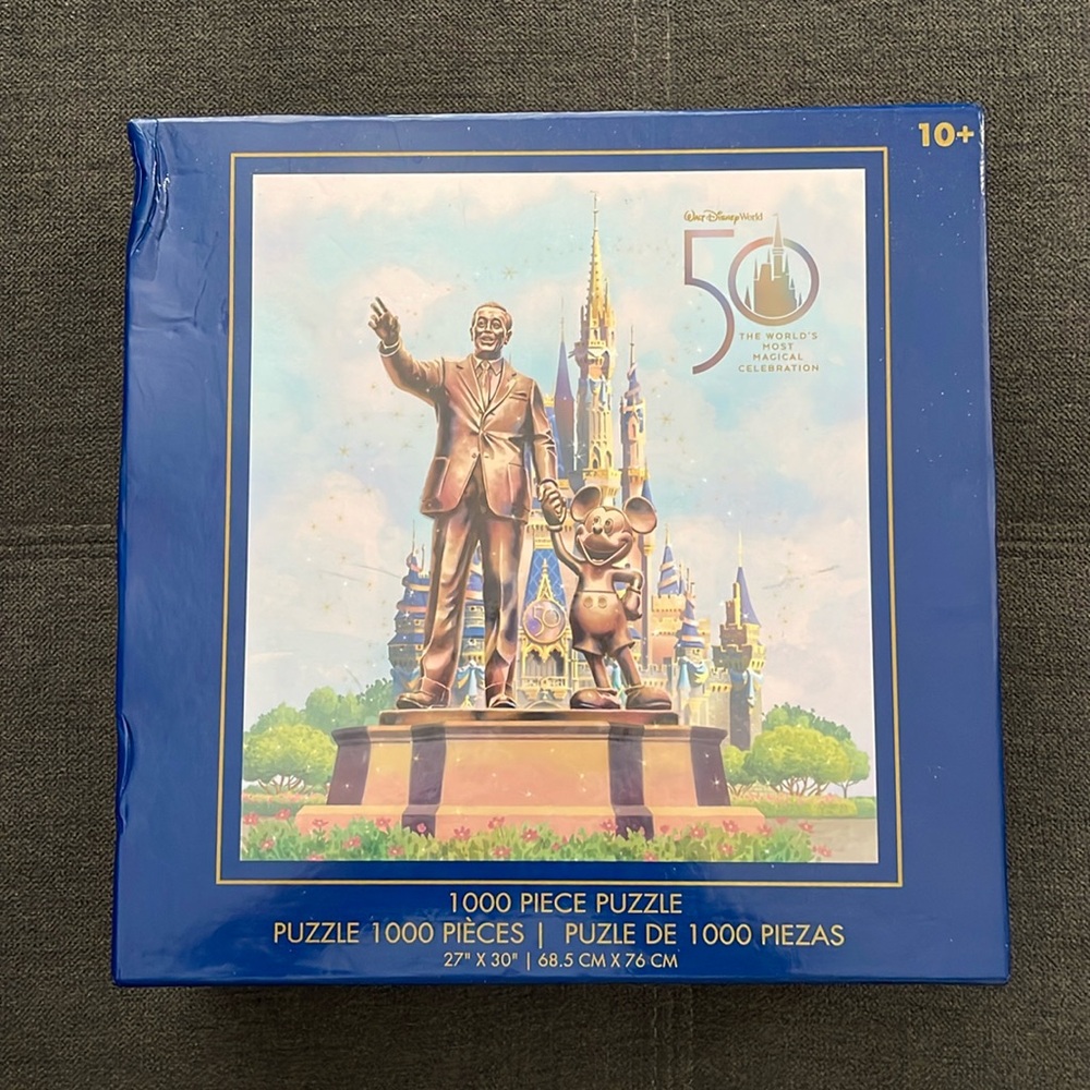 WALT DISNEY WORLD 50th ANNIVERSARY 1000 Pieces Puzzle